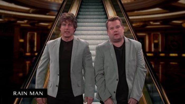 James Corden y Tom Cruise resumen en nueve minutos la carrera del actor (VÍDEO)