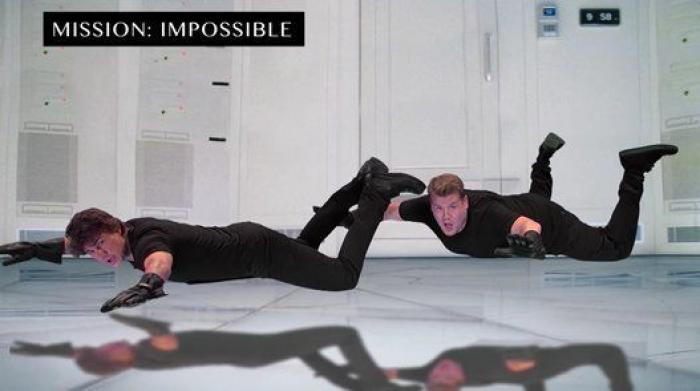 James Corden y Tom Cruise resumen en nueve minutos la carrera del actor (VÍDEO)