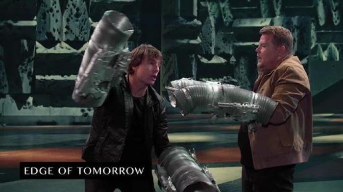 James Corden y Tom Cruise resumen en nueve minutos la carrera del actor (VÍDEO)