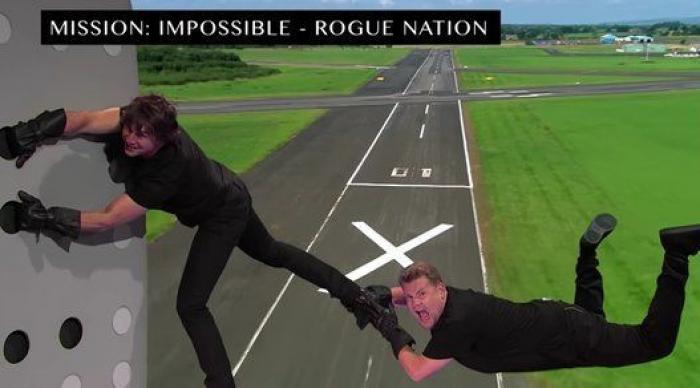 James Corden y Tom Cruise resumen en nueve minutos la carrera del actor (VÍDEO)