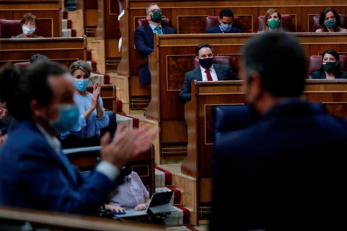 Fracaso absoluto de la moción de Vox