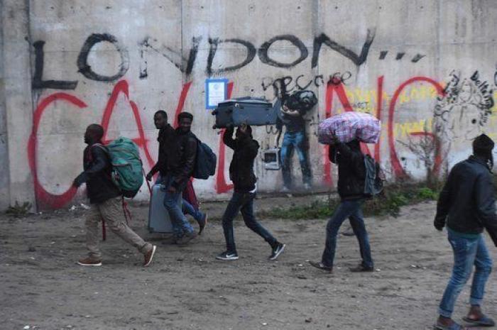El adiós a 'La Jungla' de Calais en fotos