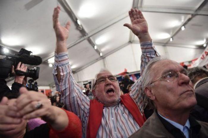 La alegría del cambio: la fiesta de los seguidores de Syriza (FOTOS)