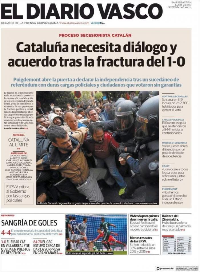 American Airlines recomienda no ir a Cataluña hasta que pasen unos días