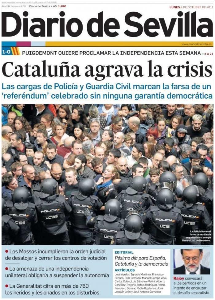 American Airlines recomienda no ir a Cataluña hasta que pasen unos días