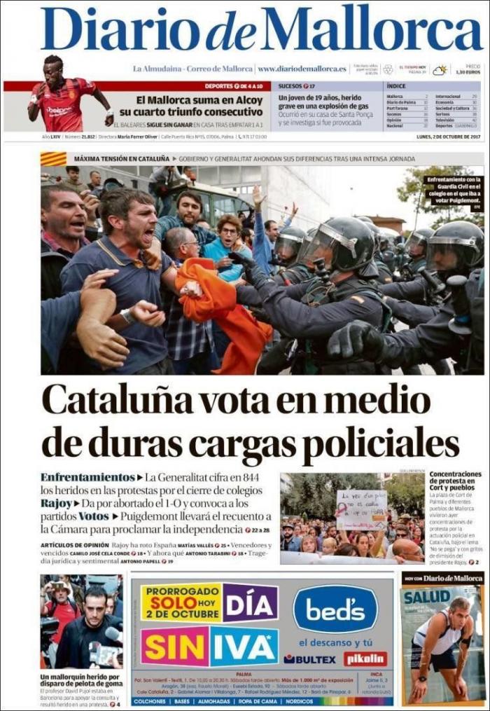 American Airlines recomienda no ir a Cataluña hasta que pasen unos días