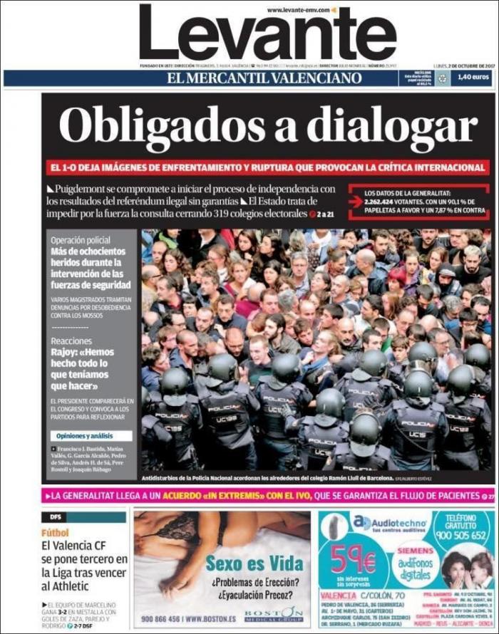 American Airlines recomienda no ir a Cataluña hasta que pasen unos días