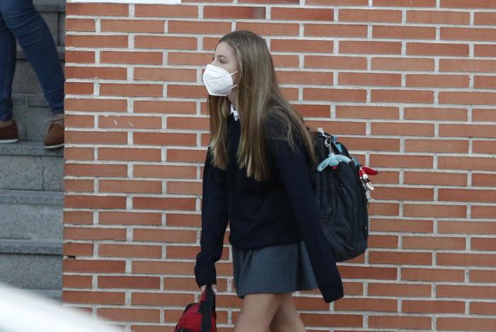 Lo que la mochila de la infanta Sofía desvela sobre ella
