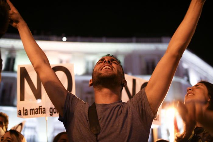 La manifestación 'Rodea el Congreso' en fotos