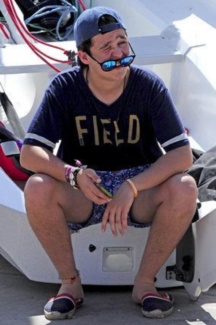 Froilán protagoniza una bronca a las puertas de una discoteca... y una cámara lo capta