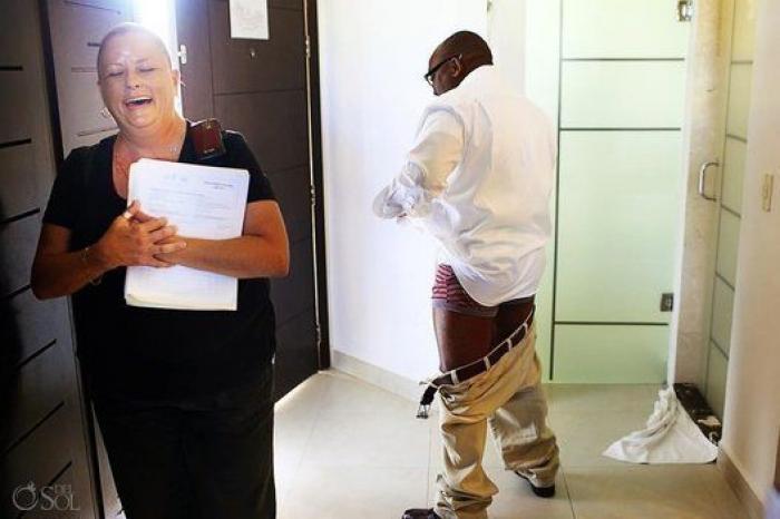 El baile de esta novia y su padre te pondrá de buen humor para toda la semana