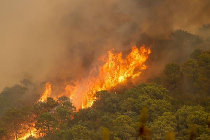 Genalguacil, el pueblo-museo acorralado por el incendio de Sierra Bermeja