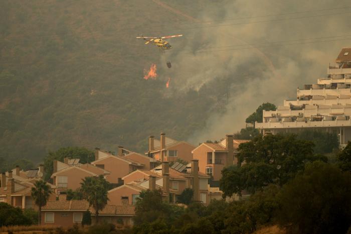 Genalguacil, el pueblo-museo acorralado por el incendio de Sierra Bermeja