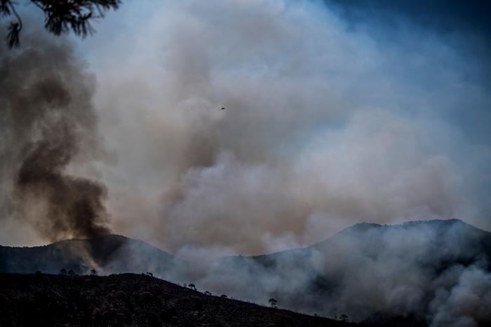 Genalguacil, el pueblo-museo acorralado por el incendio de Sierra Bermeja