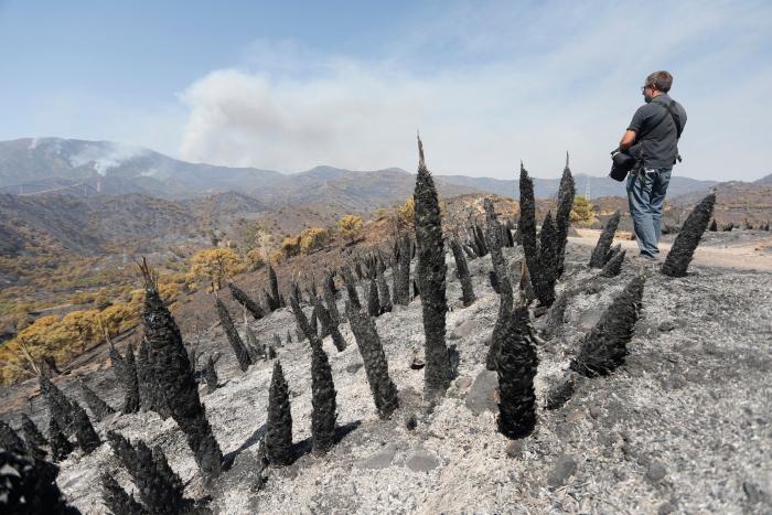 Genalguacil, el pueblo-museo acorralado por el incendio de Sierra Bermeja