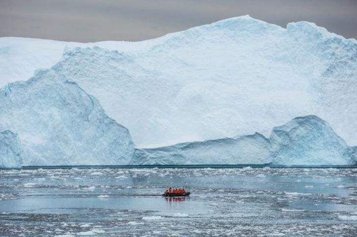 La inquietante belleza de la cara oculta de los icebergs (FOTOS)