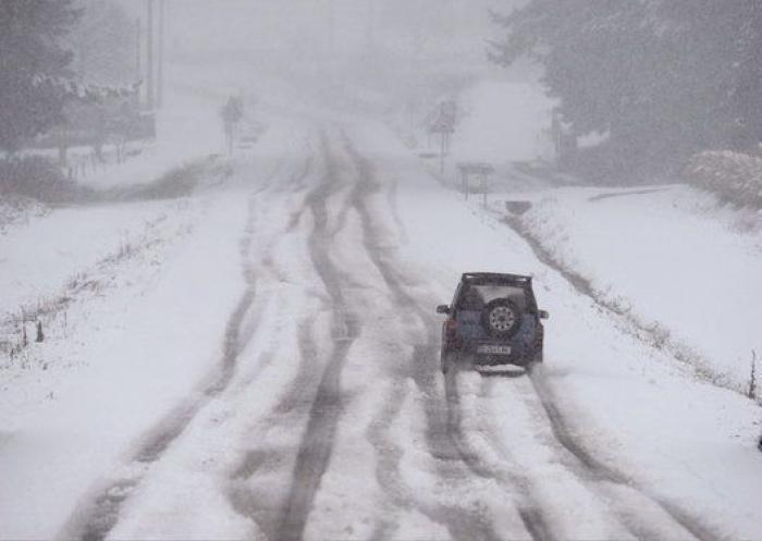 Las imágenes que deja la ola de nieve sobre la Península