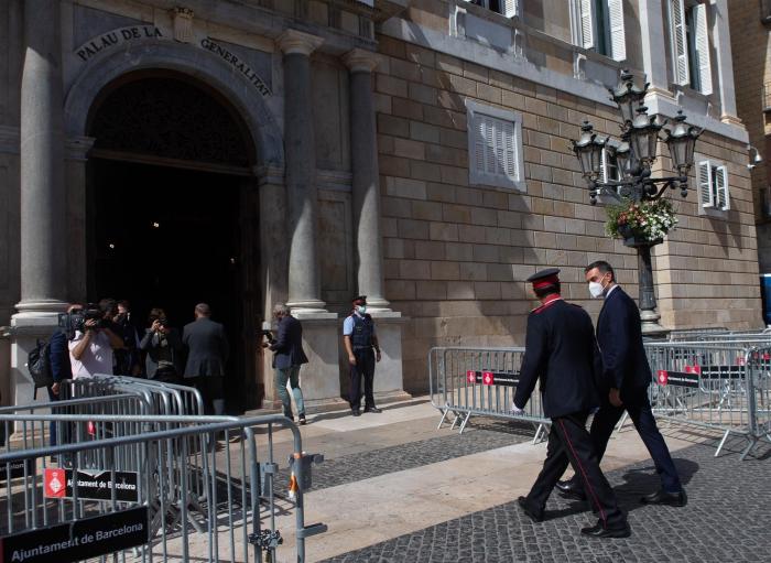 Aragonès pide "hechos" en la mesa de diálogo e insiste en un referéndum en Cataluña