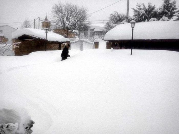 Lo que nos queda del temporal de nieve y las imágenes que está dejando