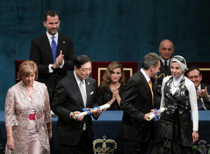 Casillas sube a Instagram una foto junto a Sara Carbonero en la gala de los Premios Príncipe de Asturias