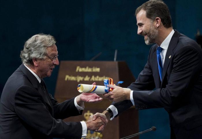 Casillas sube a Instagram una foto junto a Sara Carbonero en la gala de los Premios Príncipe de Asturias