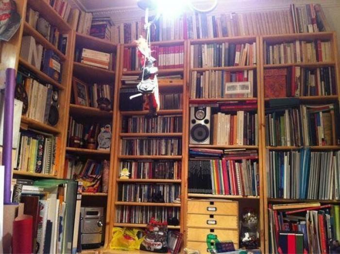 Decorar con libros: ideas (FOTOS)