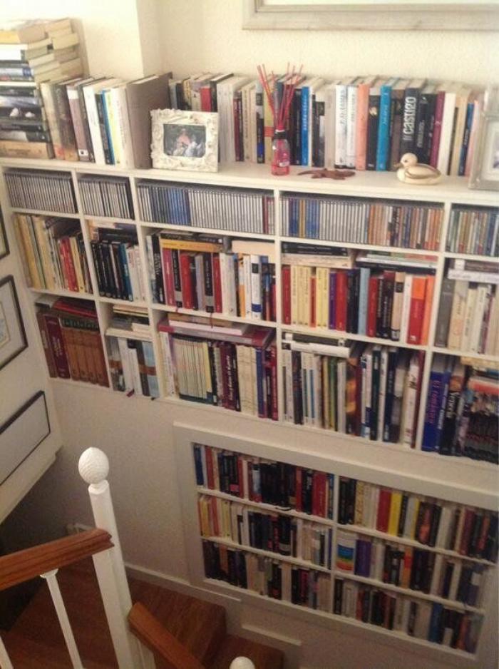 Decorar con libros: ideas (FOTOS)