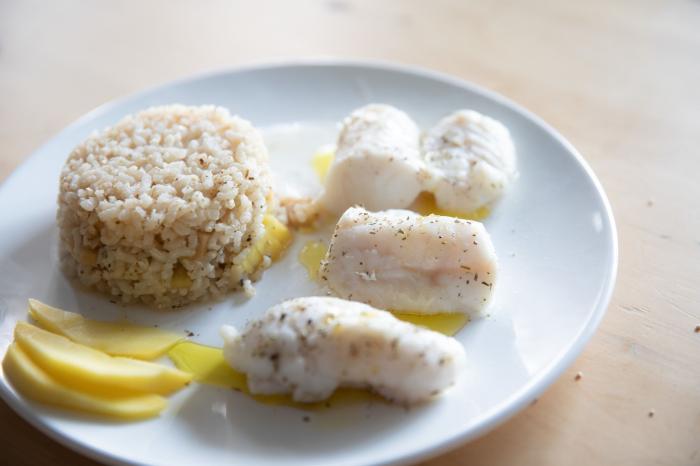 Recetas fáciles: trucha especiada con patatas