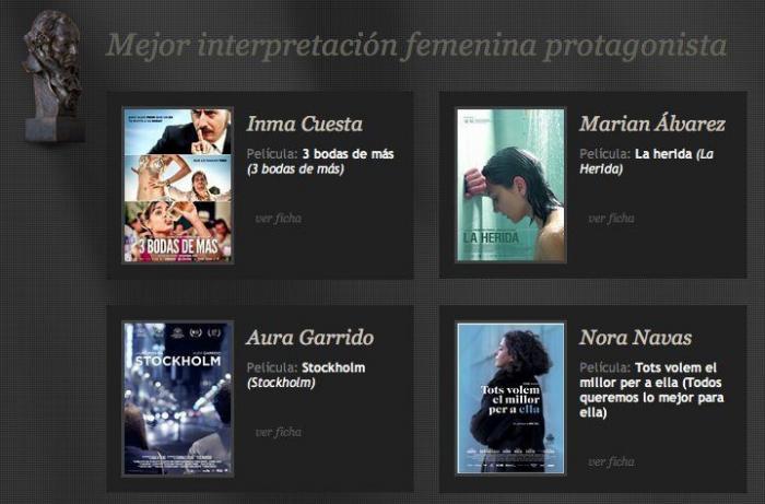 Qué veremos (y qué no veremos) en la gala de los Goya