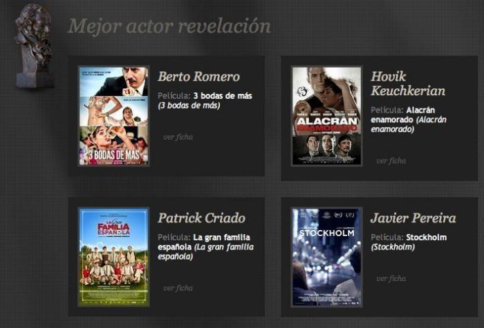 Qué veremos (y qué no veremos) en la gala de los Goya