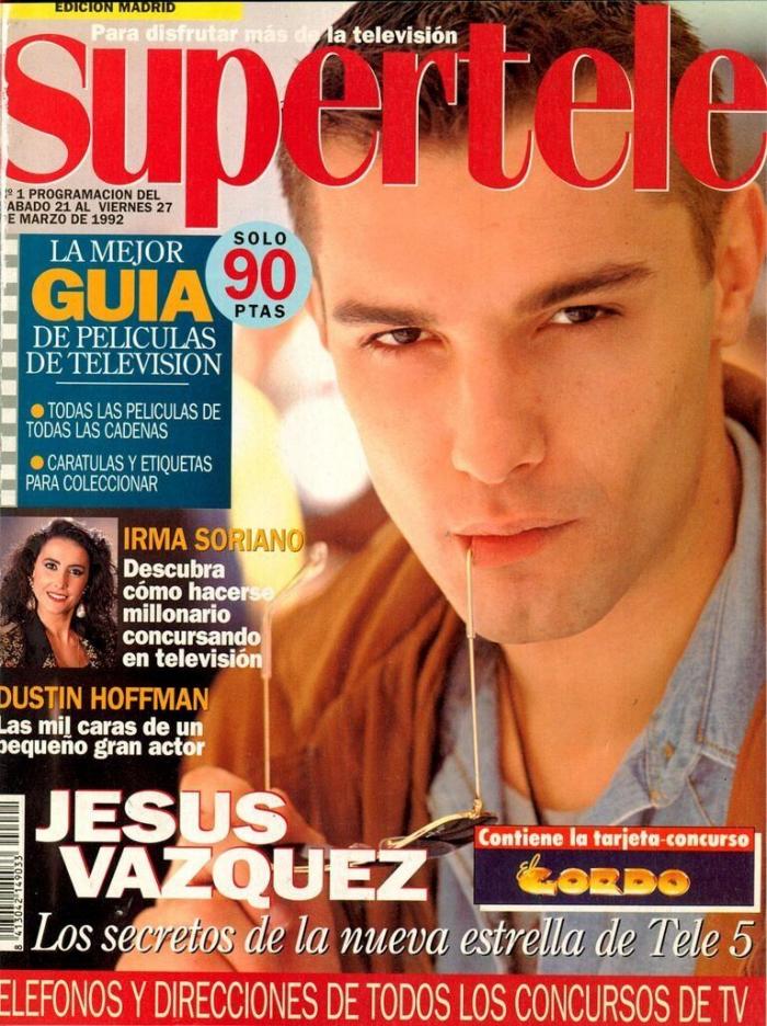 Recuperan un vídeo de Jesús Vázquez y Alba Flores hace 30 años y todo el mundo hace el mismo comentario