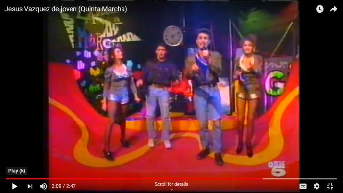 Recuperan un vídeo de Jesús Vázquez y Alba Flores hace 30 años y todo el mundo hace el mismo comentario