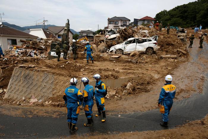 Japón: Las fotos más impactantes de las inundaciones que dejan 179 muertos