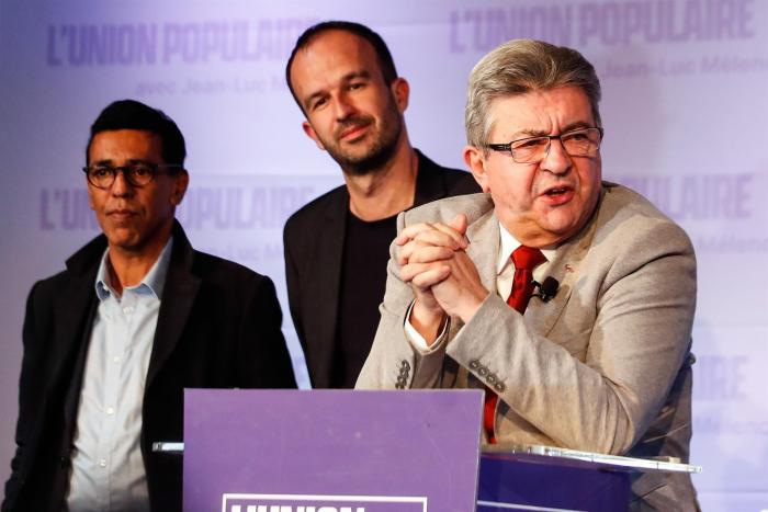 Mélenchon llama a no abstenerse ni votar por Le Pen pero no se manifiesta a favor de Macron