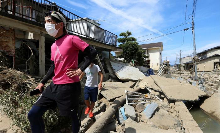Japón: Las fotos más impactantes de las inundaciones que dejan 179 muertos