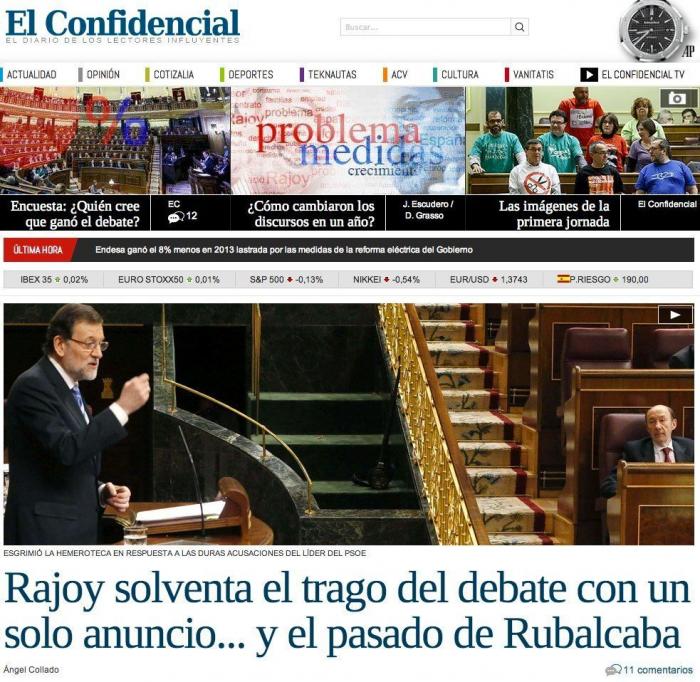 ERC: "Contaré hasta tres y usted abrirá los ojos. 1,2,3... ¡Despierte, señor Rajoy!" (VÍDEO)