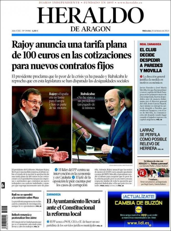 ERC: "Contaré hasta tres y usted abrirá los ojos. 1,2,3... ¡Despierte, señor Rajoy!" (VÍDEO)