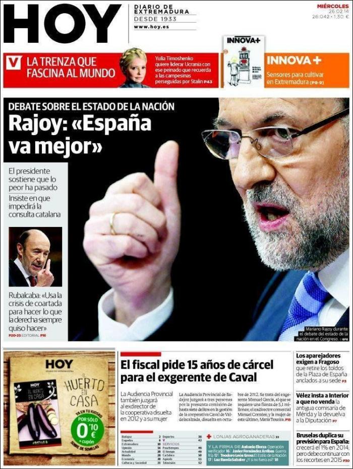 ERC: "Contaré hasta tres y usted abrirá los ojos. 1,2,3... ¡Despierte, señor Rajoy!" (VÍDEO)