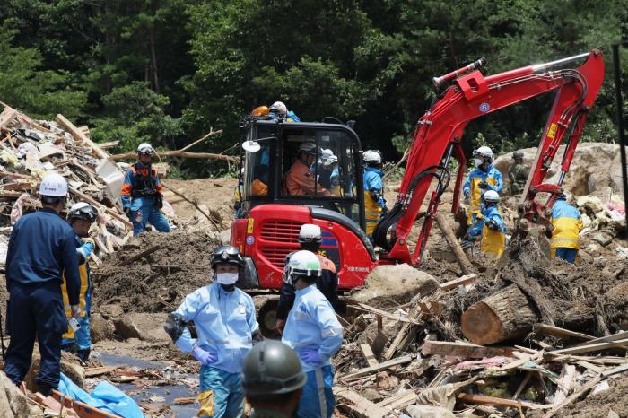 Japón: Las fotos más impactantes de las inundaciones que dejan 179 muertos
