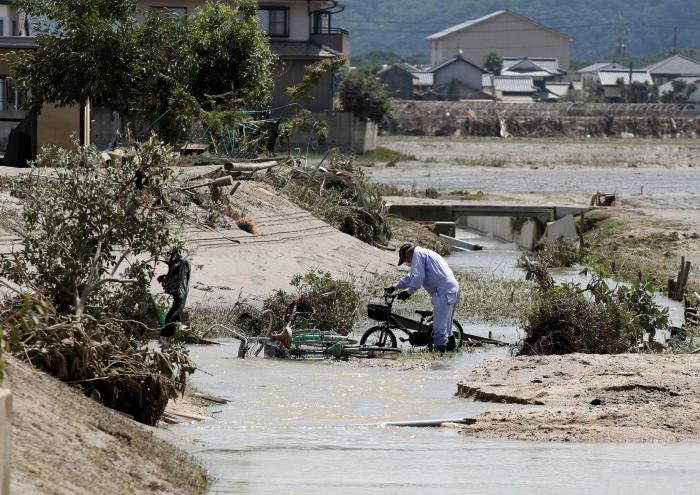 Japón: Las fotos más impactantes de las inundaciones que dejan 179 muertos