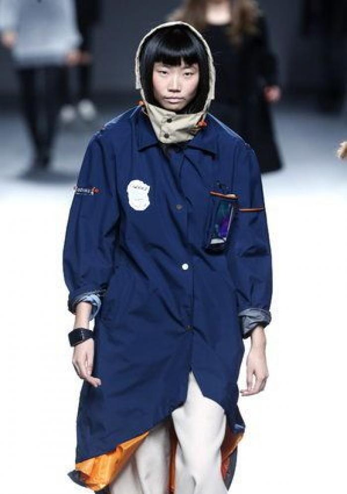 Abrigos que son tiendas de campañas: el desfile de Gómez, ganador del Samsung Ego Innovation Project (FOTOS)