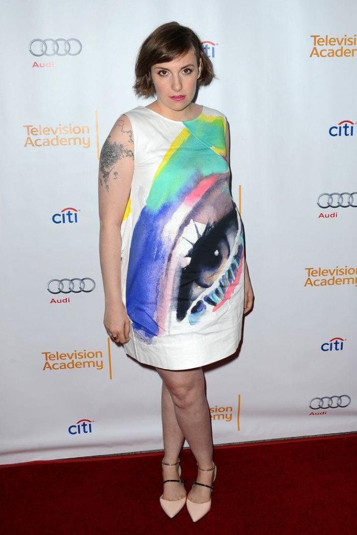 Lena Dunham celebra su aumento de peso con una importante reflexión