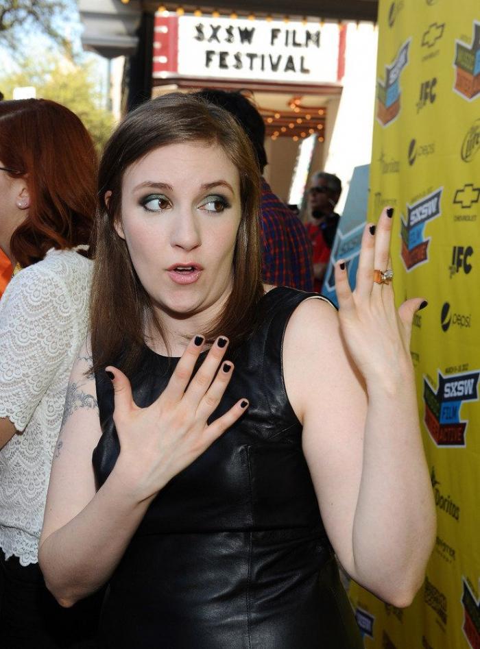 Lena Dunham celebra su aumento de peso con una importante reflexión