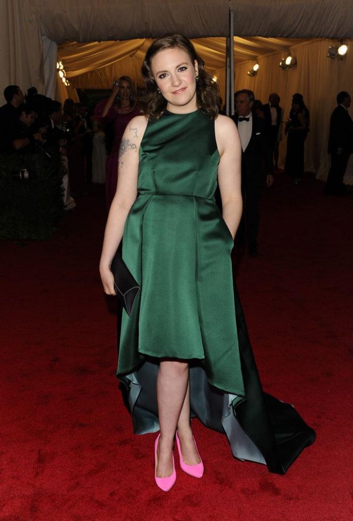 Lena Dunham celebra su aumento de peso con una importante reflexión