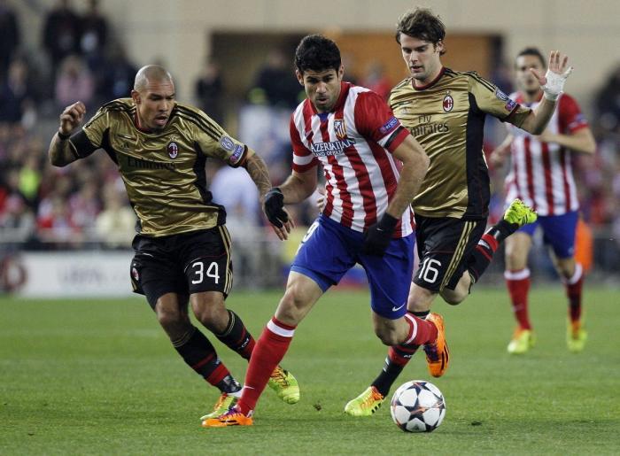 El Atleti vapulea al Milán (4-1)