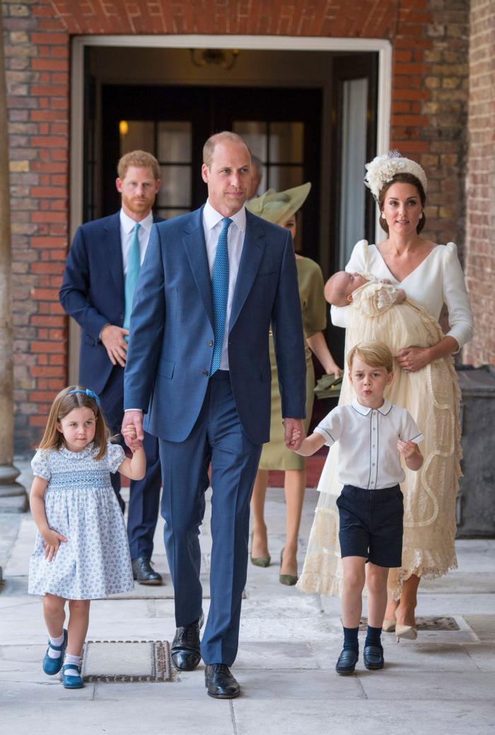 Las imágenes del bautizo del príncipe Luis, tercer hijo del príncipe Guillermo y Kate Middleton