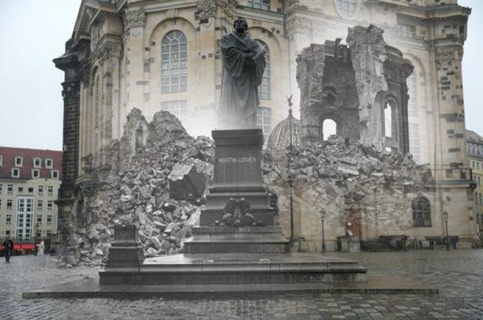 La reconstrucción de Dresde tras el bombardeo: el antes y el después (FOTOS)