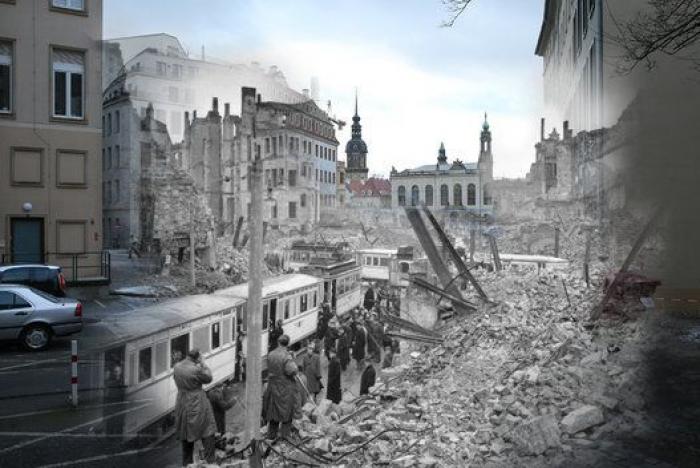 La reconstrucción de Dresde tras el bombardeo: el antes y el después (FOTOS)
