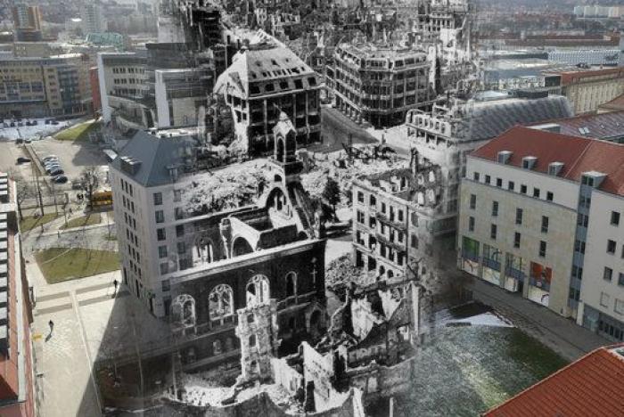 La reconstrucción de Dresde tras el bombardeo: el antes y el después (FOTOS)
