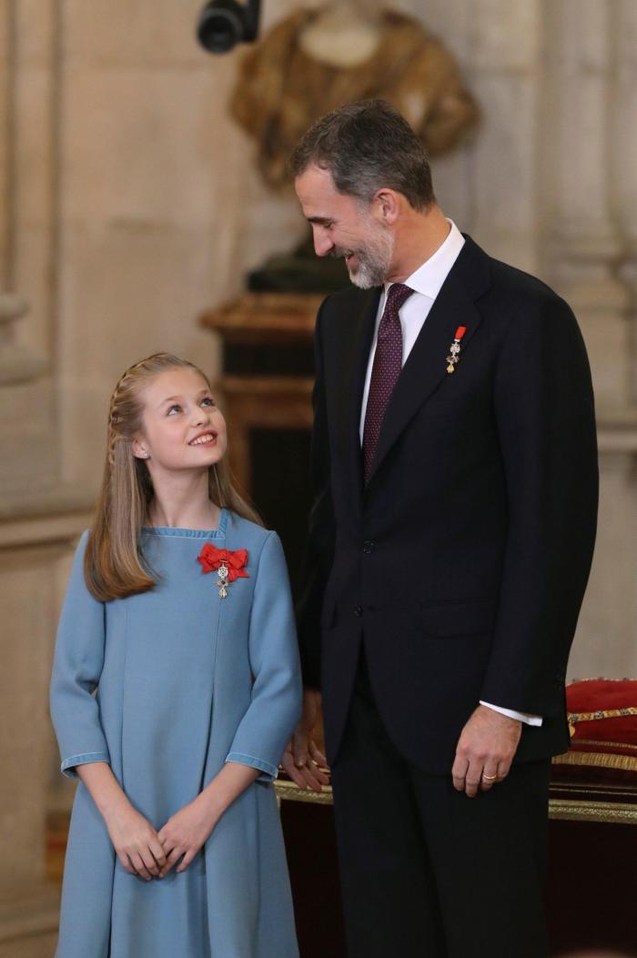 La princesa Leonor recibe el Toisón de Oro: las fotos de la ceremonia